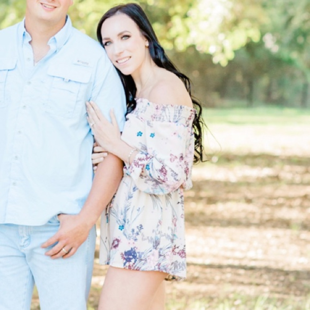 Floral Off-Shoulder Romper